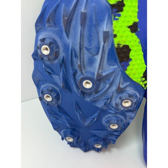 Nike Zoom Rival s 8 Track Spikes Mens Size 13 Blue Lime Running Spring Shoes main image 6
